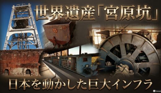 【世界遺産】静寂の底に眠る熱狂。『宮原坑』で日本の近代化を牽引した鋼鉄の記憶【福岡大牟田】